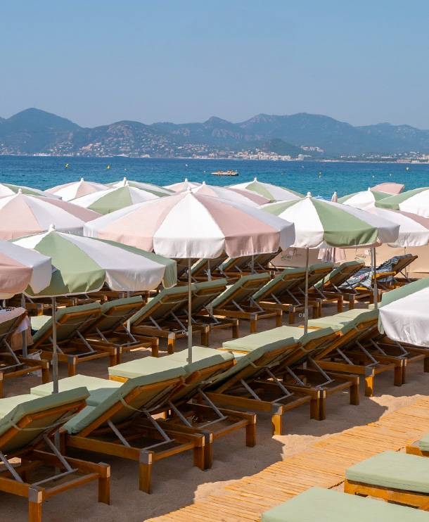 La plage - L'Alba - restaurant CANNES